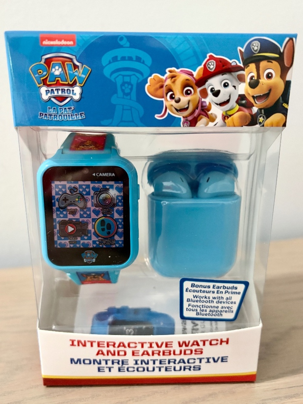 Paw Patrol, Touch Screen, Interactive, Watch, With Bonus, Earbuds, NEW, SEALED